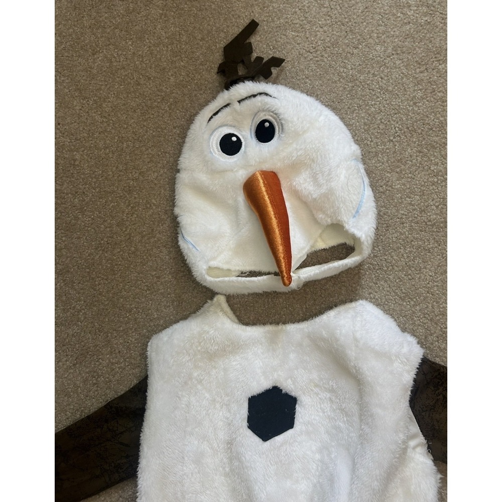 Disney Frozen OLAF Plush Halloween Costume Kids Girl Boy Dress Up Child Large - Picture 4 of 10